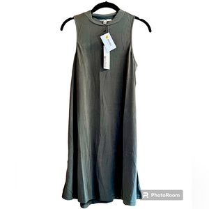 Haute Monde Sleeveless Mini Dress in Olive